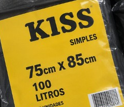 Embalagem KISS 100 litros
